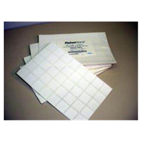 Fisher Scientific  Microscope Label .87X.87 White w/ Document Pouch/ Pocket 1000/Pk