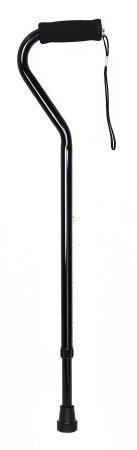 McKesson McKesson Offset Cane Aluminum 30 to 39 Inch Height Black - 146-RTL10306