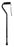 McKesson McKesson Offset Cane Aluminum 30 to 39 Inch Height Black - 146-RTL10306