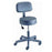 Brewer Company Stool Exam Value Plus Azure Blue Casters Backrest 5 Leg Ea