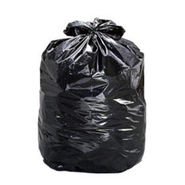 Poly Plastics Bag Trash 55gal Polyethylene 1-1/2mm 40x46" Black 100/Ca