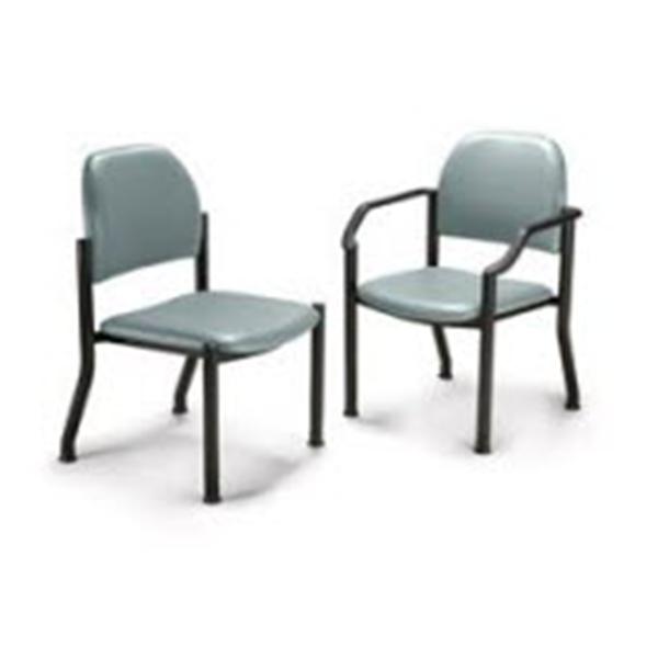 Midmark oration Chair Side 18x19-1/8x17" Steel Tube Frame Ultra Sky Ea (680-002-245)