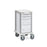 Narrow Pace Cart White Frame With Drawers - ML107685