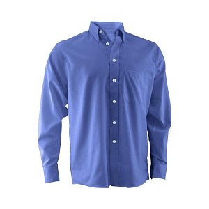 Edwards Garment Co Men's Oxford Shirts - Men's Long-Sleeved Oxford Shirt, French Blue, Size M - 1077 FRENCH BLUE M