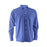 Edwards Garment Co Men's Oxford Shirts - Men's Long-Sleeved Oxford Shirt, French Blue, Size 3XL - 1077 FRENCH BLUE XXXL