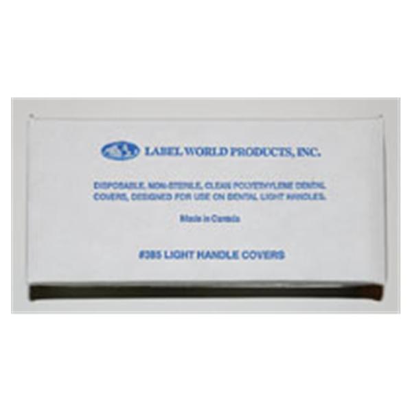 WCP Solutions Cover Light Handle Label World 3.25 in x 8 in Clear 1000/bx