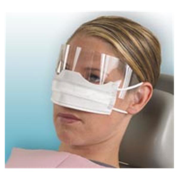 Crosstex International Face Mask Combination White 25/Bx, 8 BX/CA (GCPAT)