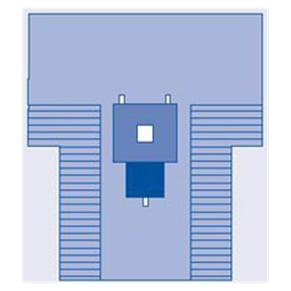 Medline Industries  Drape Laparotomy 6x6" Fenestrated 102x121x78" Sterile 10/Ca