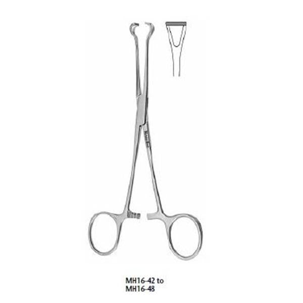 Miltex-Integra Miltex Forcep Tissue Babcock Meister-Hand 5-1/2" Stainless Steel Ea