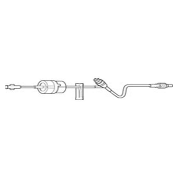 Baxter Healthcare IV Extension Set Continu-Flo 19 M LL Adptr/Clr Spk/Grav 48/Ca