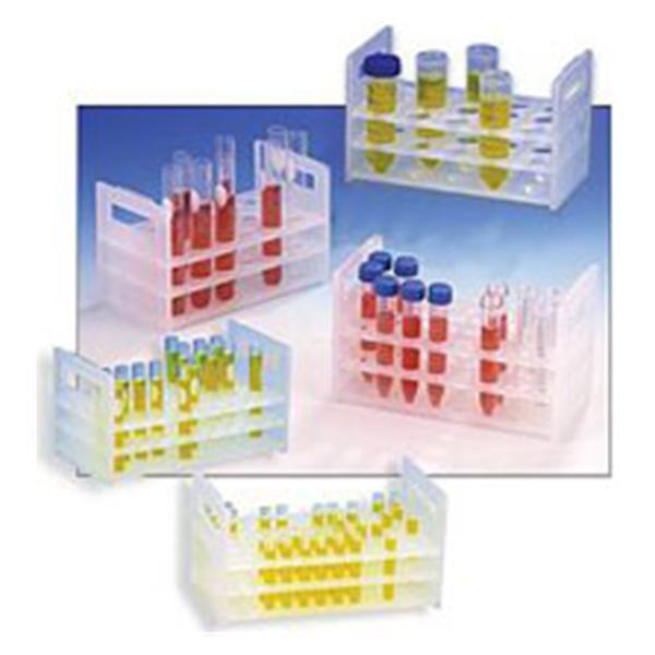 Bel-Art Products Test Tube Rack 50 Tube Capacity Natural Ea