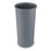 Rubbermaid Container Waste Untouchable Plastic 22gal Gray Round 4/Ca