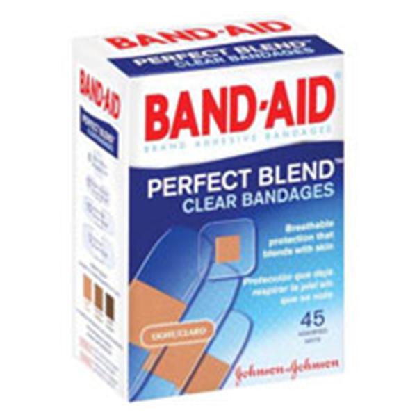 J&J Bandage Plastic Band-Aid Comfort-Flex 2.88x4" Tan Latex 10x24/Ca