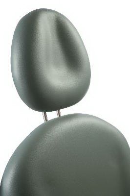 HEADREST, OVAL SHAPED, 641, UF, DARK LINEN