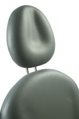 Midmark Oval-Shaped Procedure Table Headrests - HEADREST, OVAL SHAPED, 641, CITRUS - 9A386001-849