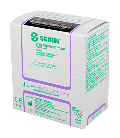 FEI Acupuncture Seirin J Type Box of 100 Needles