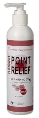 Point Relief HotSpot Lotion Gel Bottle