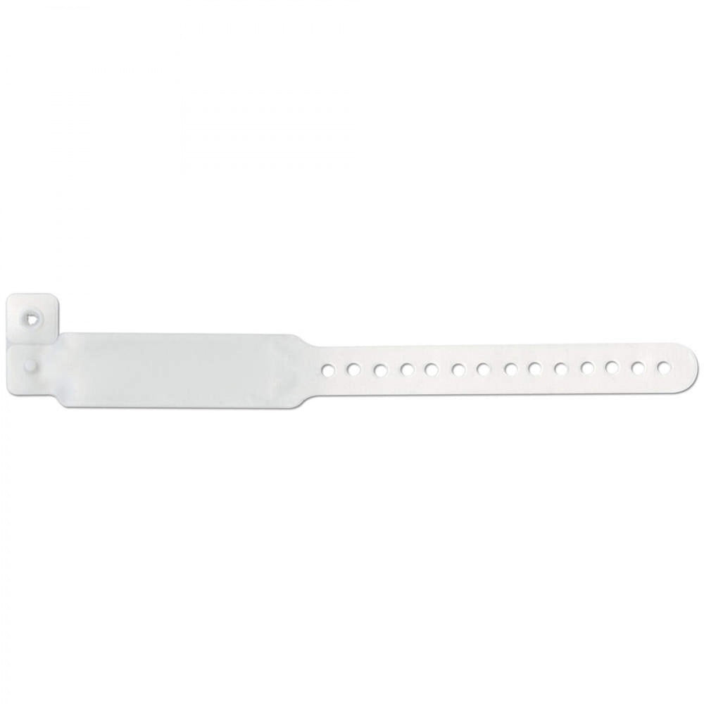 Veri-Color Insert Wristband Vinyl 1X6.5 Infant White - 250 Per Box