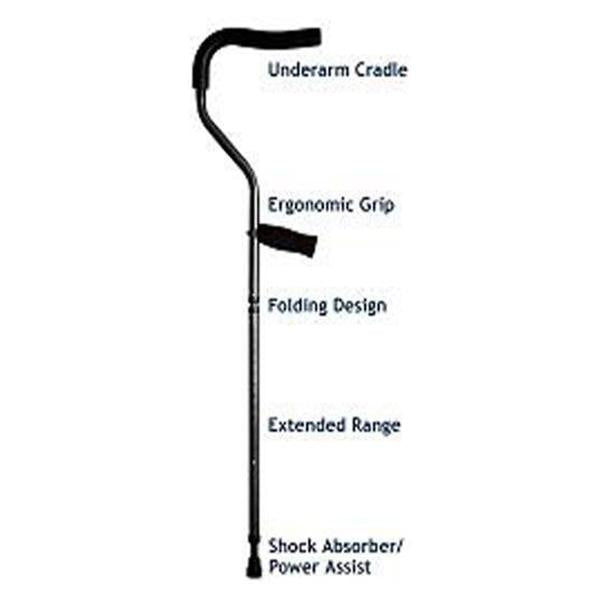 Millennium Medical Crutch Aluminum 6Pr/Ca