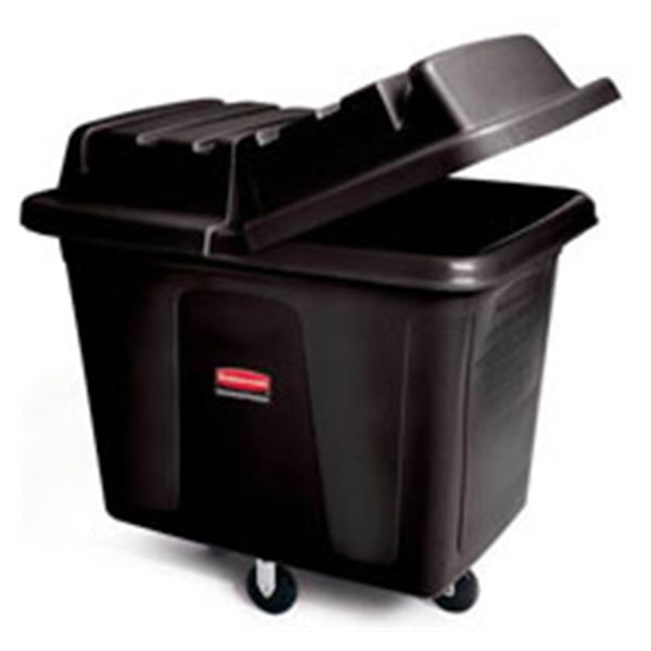 Rubbermaid Truck Cube 42-3/4x28x33" Black MDPE Ea