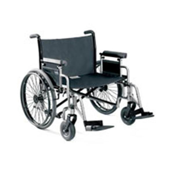 Invacare Wheelchair 9000 Topaz 700lb Capacity Black Ea