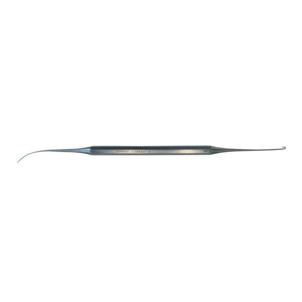 BR Surgical Hook Phlebectomy Varady 7" Angled Hook 1Prng Stainless Steel Ea