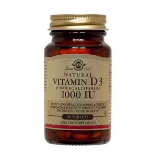 Solgar Vitamin & Herb Vitamin D-3 Supplement Tablets 1000IU 180/Bt