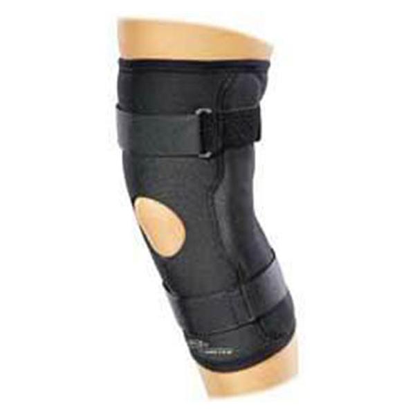 DJO Brace Sleeve Economy Adult Knee Drytex Black Size Large Ea (11-0670-4)