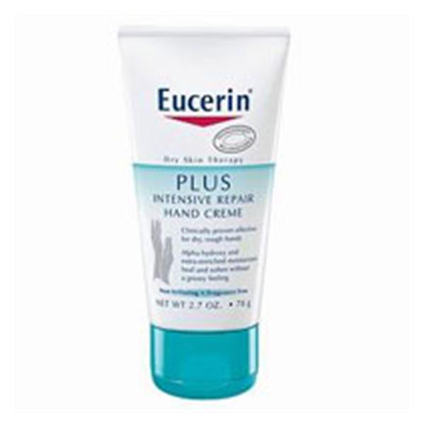 Beiersdorf  EucerinPlus Hand Cream 2.7oz Unscented 12/Ca