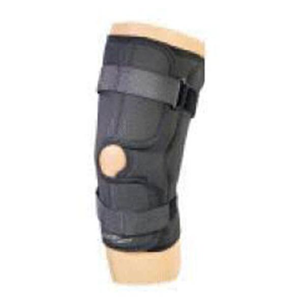 DJO Brace Wraparound Economy Adult Knee Drytex Black Size 2X-Large Ea (1106726)