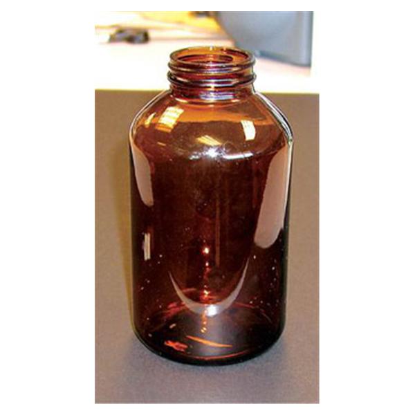 Fisher Scientific  Bottle General Purpose Fisherbrand Glass Wide 60mL Amber 24/Ca