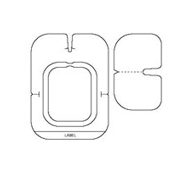 Centurion Medical Products Drsng Wndw SorbaView Ultimate Flm 3.75x5.125 Strl Trans LF 100/Ca