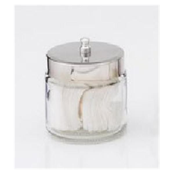 Dukal oration Jar Dressing 3x3" Clear Glass 6/Bx