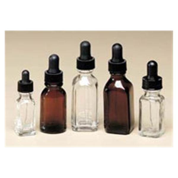 Fisher Scientific  Bottle Dropper Glass Clear 15mL 12/Pk