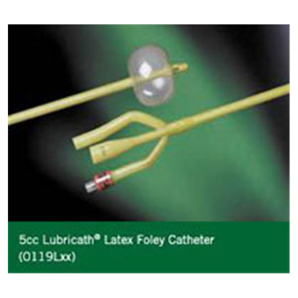 Bard Medical Division Catheter Foley Lubricath 18Fr 30cc Medium Round Tip 3-Way 12/Ca