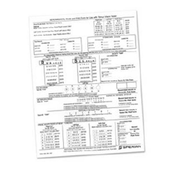 Honeywell Safety Products USA Form Vision Screener Titmus 2S Pro Model Schl Rcrd f/ Ttms 2S Ea