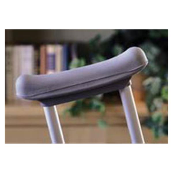 Medline Industries  Cushion Crutch Rubber Gray 8Pr/Ca