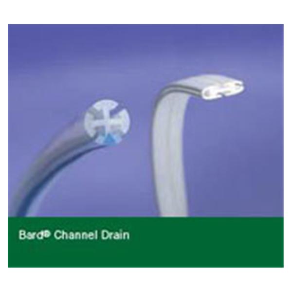 Bard Medical Division Drain Channel Slcn 19Fr .25 3/4 Fltd Rnd Tp W/ Troc Strl 10/Ca