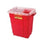 Becton-Dickinson Collector Sharps 17gal Dual Opening/X-Large Red/Natural 5/Ca