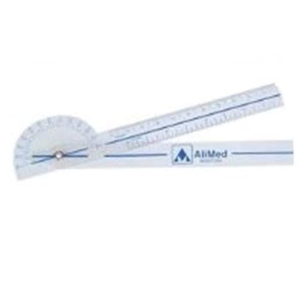 Alimed Goniometer ROM Rulangemeter Joint 6" 0-180/0-360 Degree Range Ea