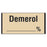 Shamrock Scientific Spec Labels Demerol Tan 1/Rl 1/Rl