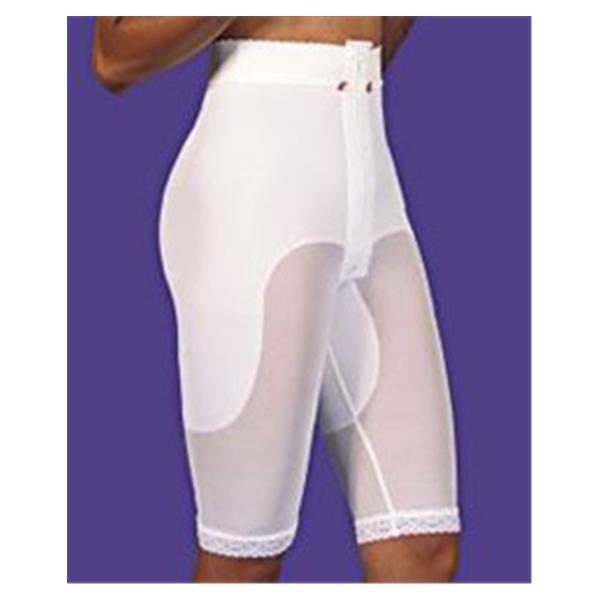 Summit Medical Girdle Body Compression Above Knee Large White Ea