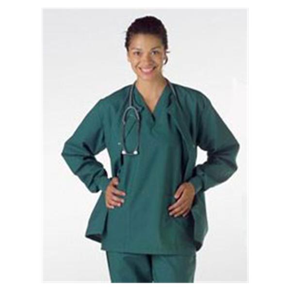 Medline Industries  Jacket Warm-Up Poly/Ctn ComfortEase Unsx MrnrBlu 2XL 2Pckt Ea