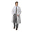 Fashion Seal Lab Coat X-Long 65% Polyester / 35% Cotton Mens Wht Sz 50 45" Ea