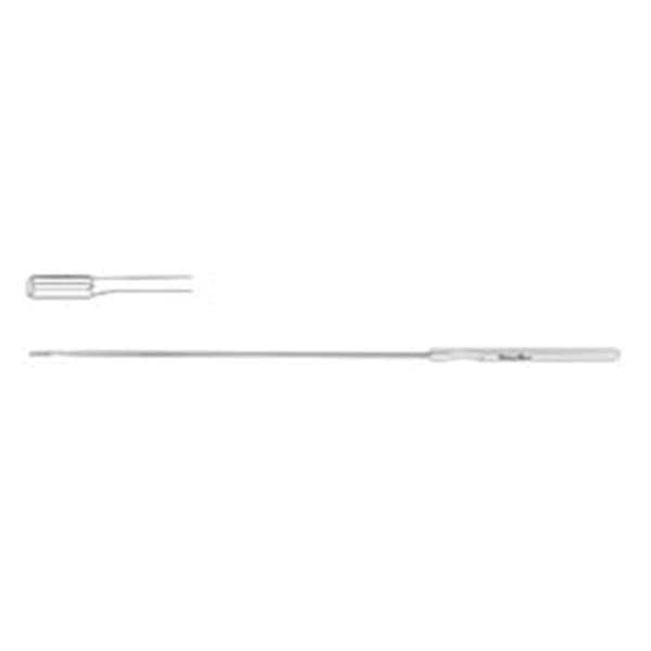 Miltex-Integra Miltex Curette Endocervical Meister-Hand 12" 3x12mm Loop Tip SS Ea