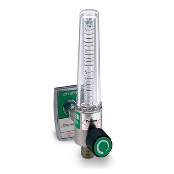 Allied Health Care Prod Flowmeter Oxygen Soft-Touch Timeter Aluminum Male Adapter Ea