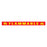 TimeMed a Div of PDC Label Flammable 1/2x500" Removable Red/Yellow 500/Rl