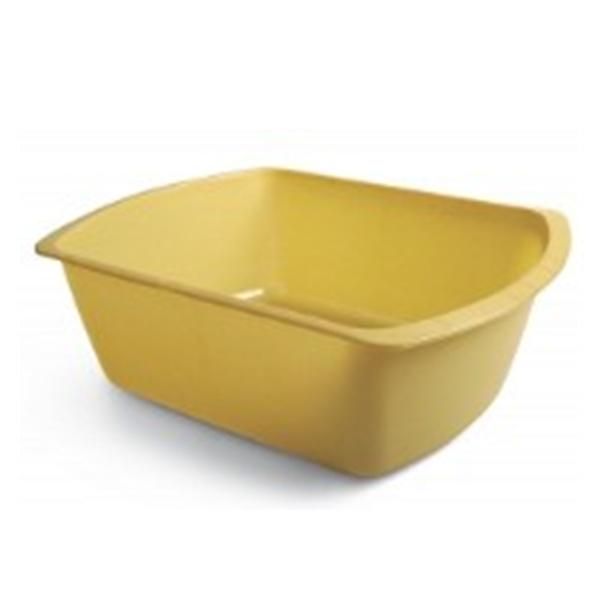 Medline Industries  Basin Wash 6qt Plastic 4-1/2x9-1/4x11-3/4" Gold 50/Ca