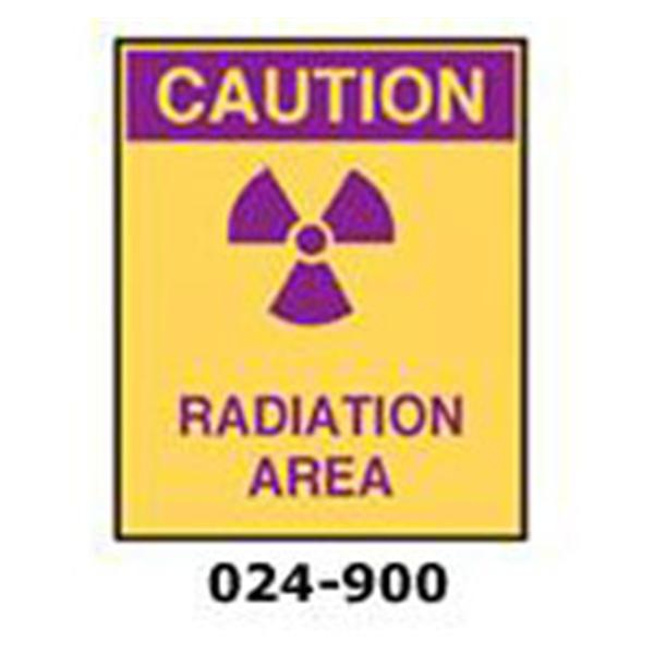 Biodex Medical Systems Sign"Caution Radiation Area" Ea Ea