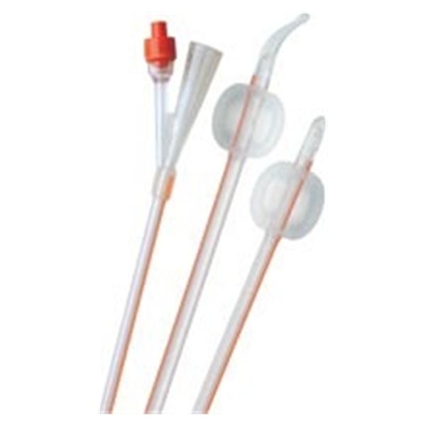 Coloplast Catheter Foley Folysil 22Fr 15cc Open Tip Silicone 2-Way 16" 5/Bx